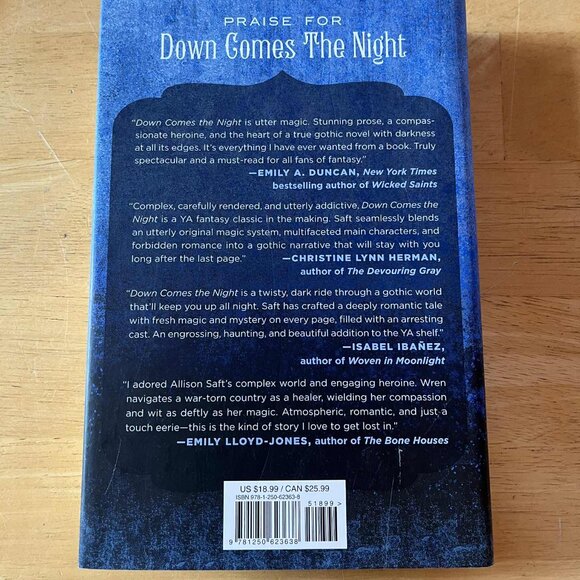 Down Comes The Night by Allison Saft - Picture 2 of 2